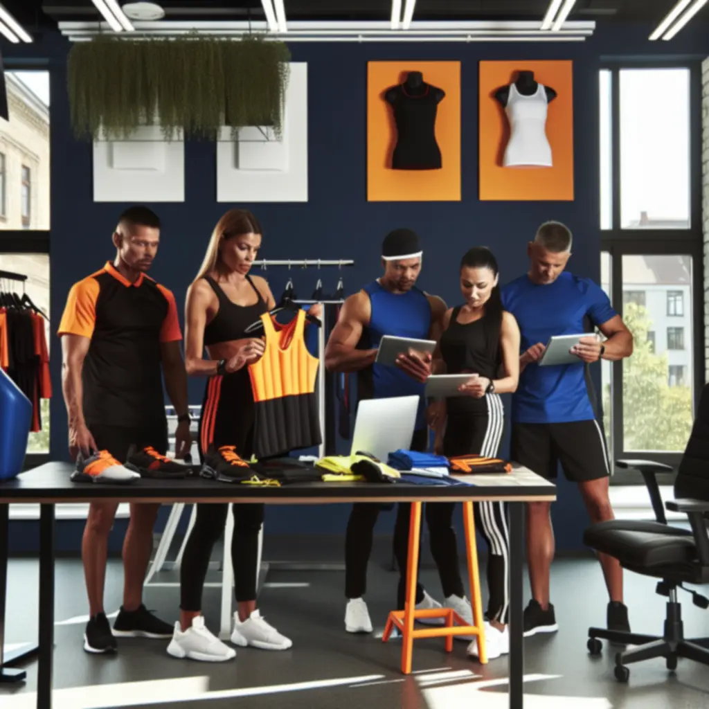 Zespół ekspertów w siedzibie SporttGear