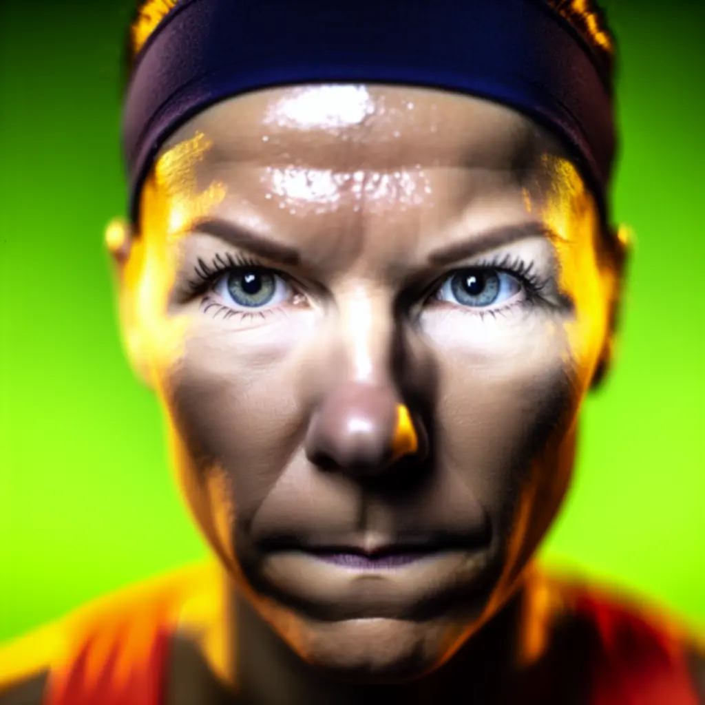 Determinowany sportowiec - portret