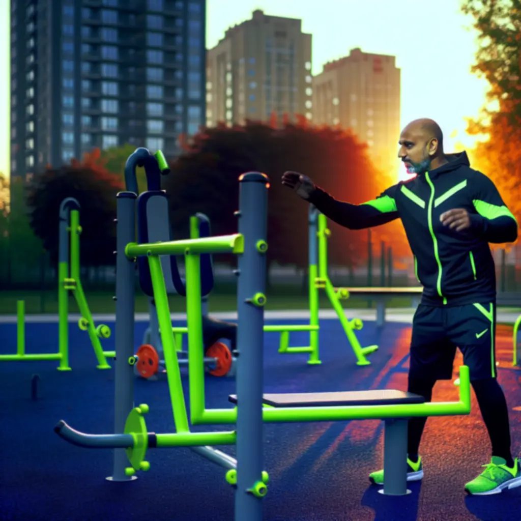 Profesjonalny trener w studiu