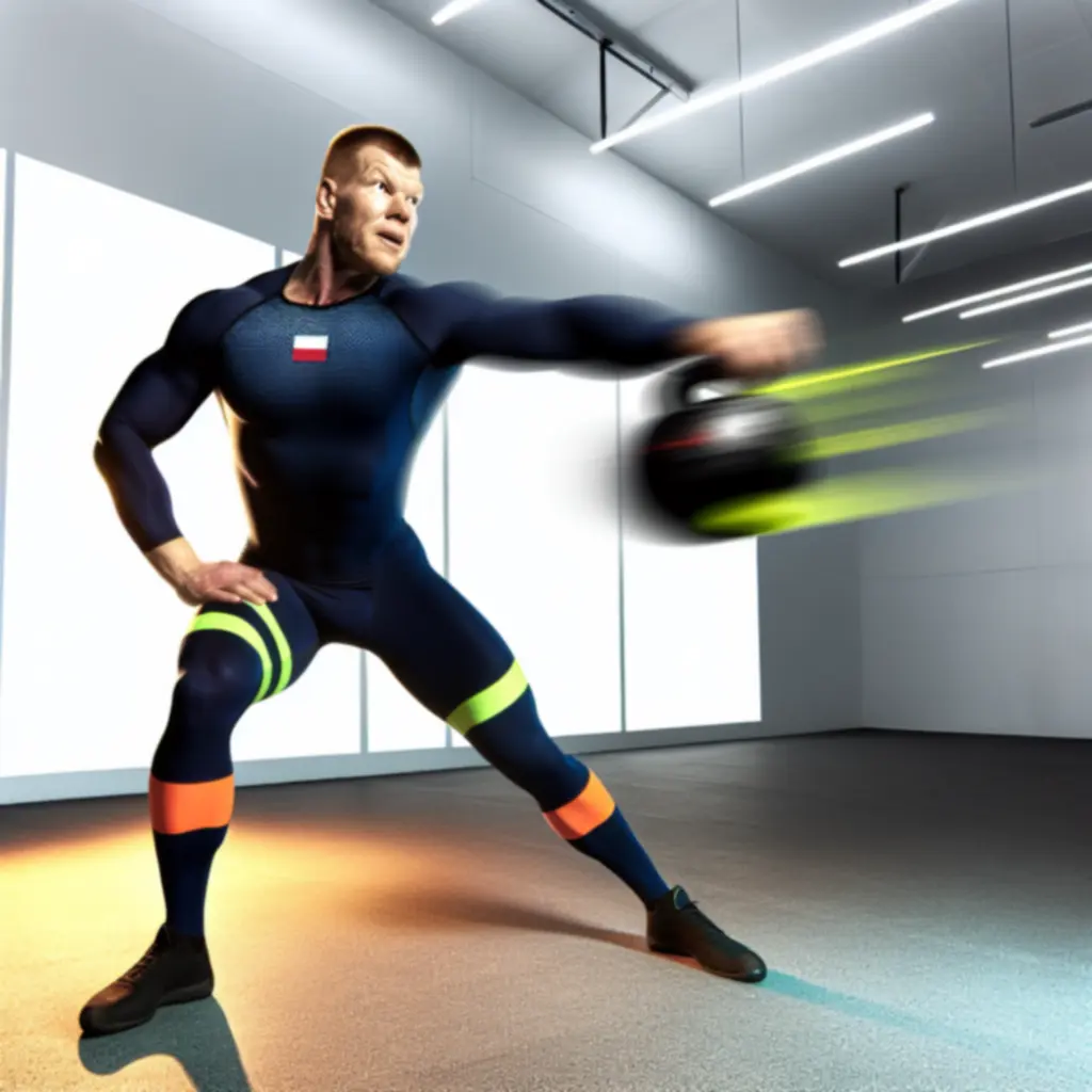 Dynamiczny trening atletyczny z wysoką intensywnością