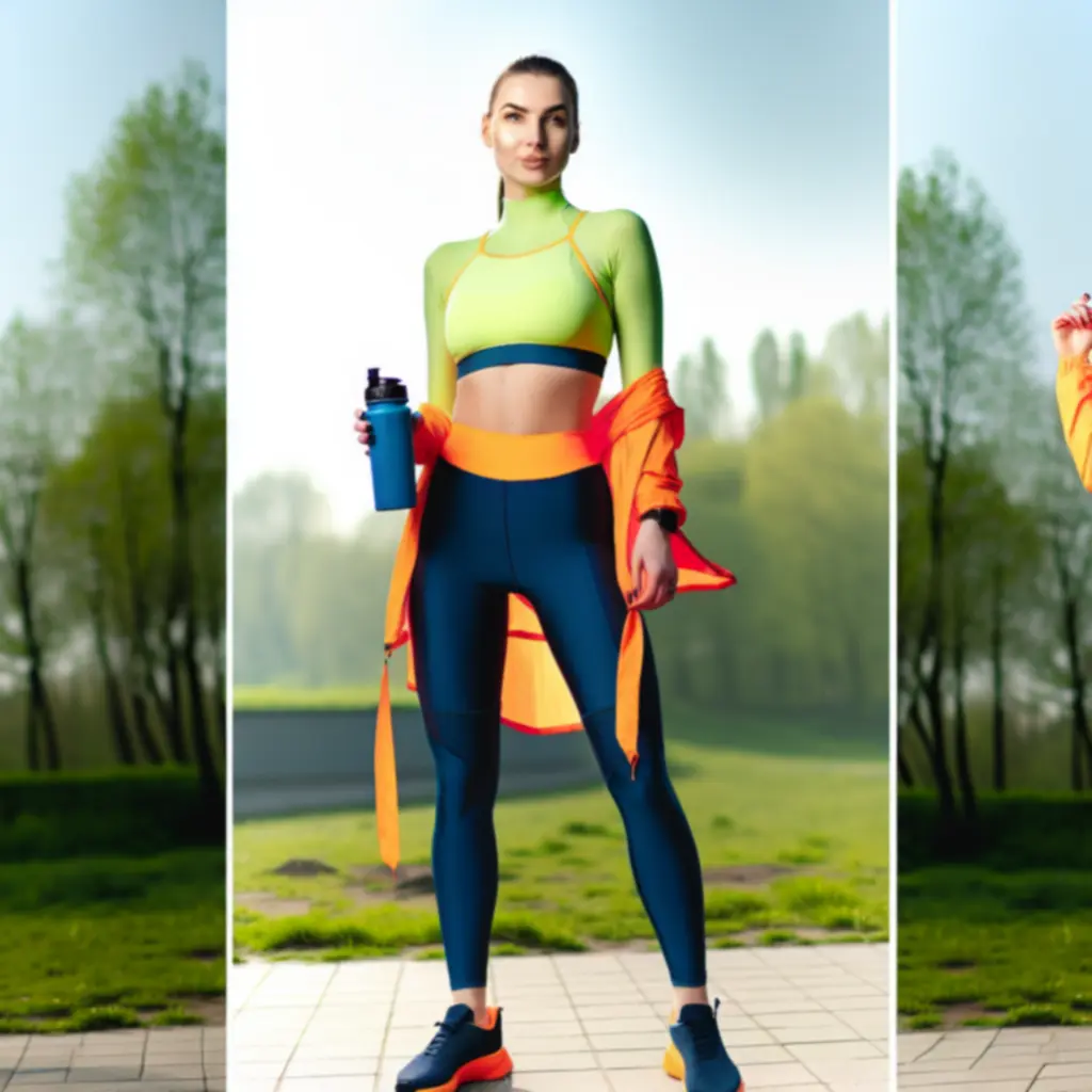 Stylizacja sportowa – spójny zestaw treningowy łączący różne elementy kolekcji