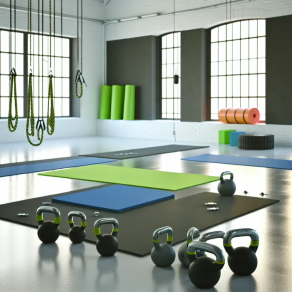 Premium sprzęt treningowy - profesjonalny display